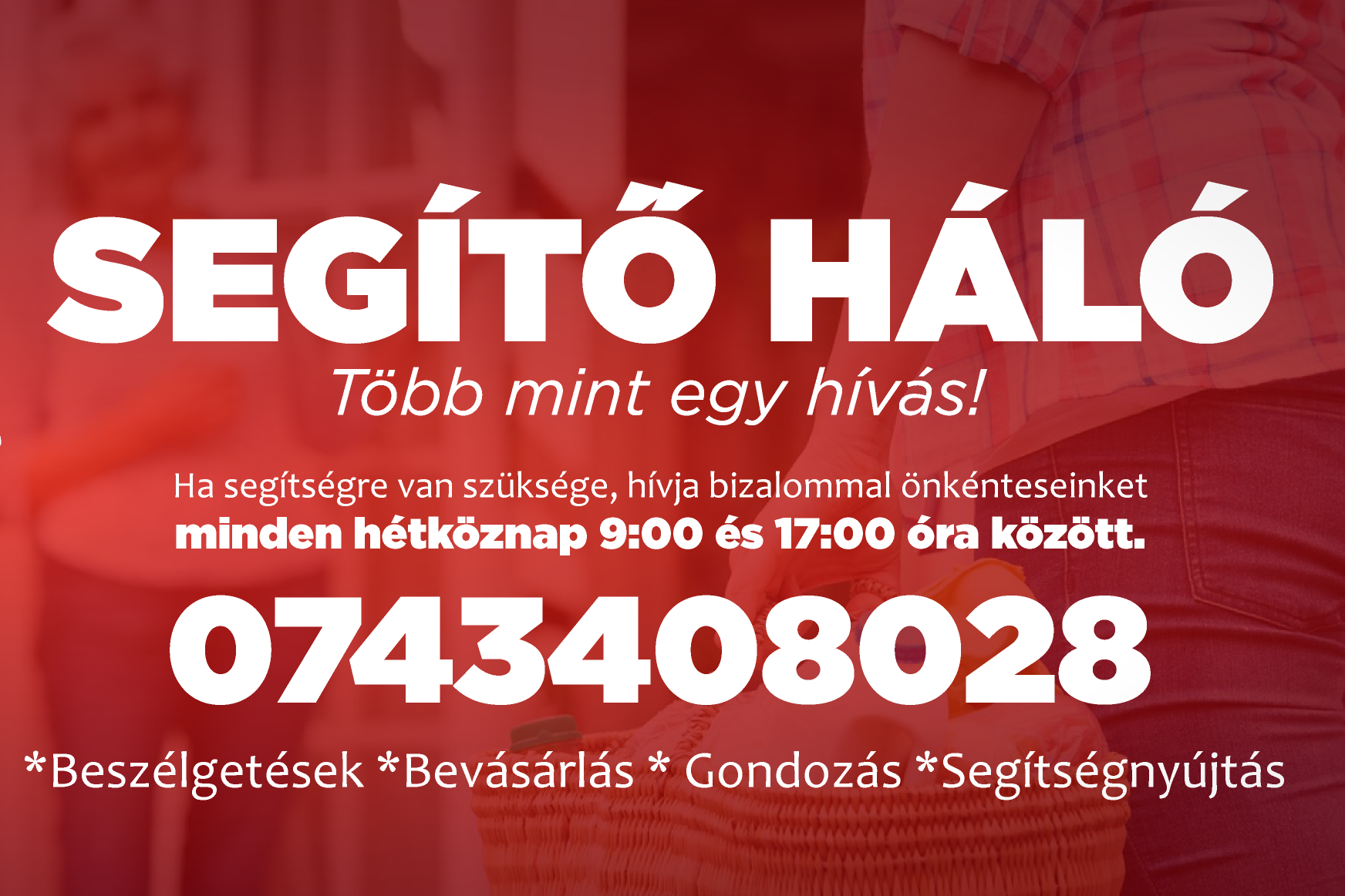 Segítő Háló – Támogató program indult a rászoruló idősek számára Sepsiszentgyörgyön