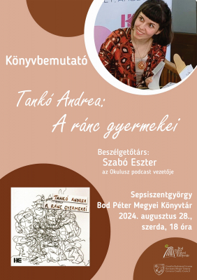 Tankó Andrea: A ránc gyermekei - könyvbemutató