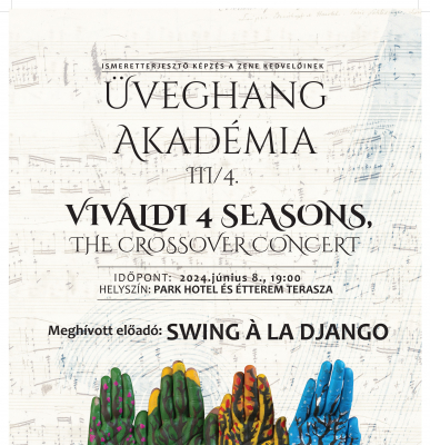 Üveghang Akadémia III/4 – Swing à la Django: Vivaldi 4 Seasons – Crossover Koncert