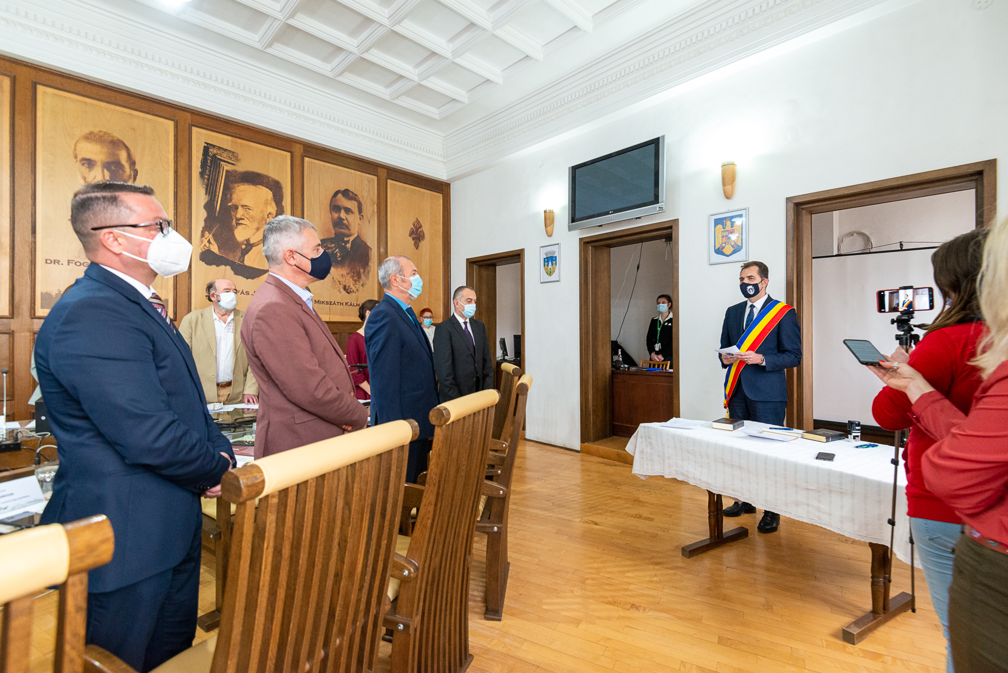 Beiktatták Sepsiszentgyörgy polgármesterét és megalakult az új tanács